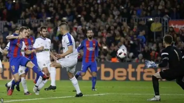 Copa Del Rey!! Inform Barcelona Destroy Club Hercules 7-0 (Read)